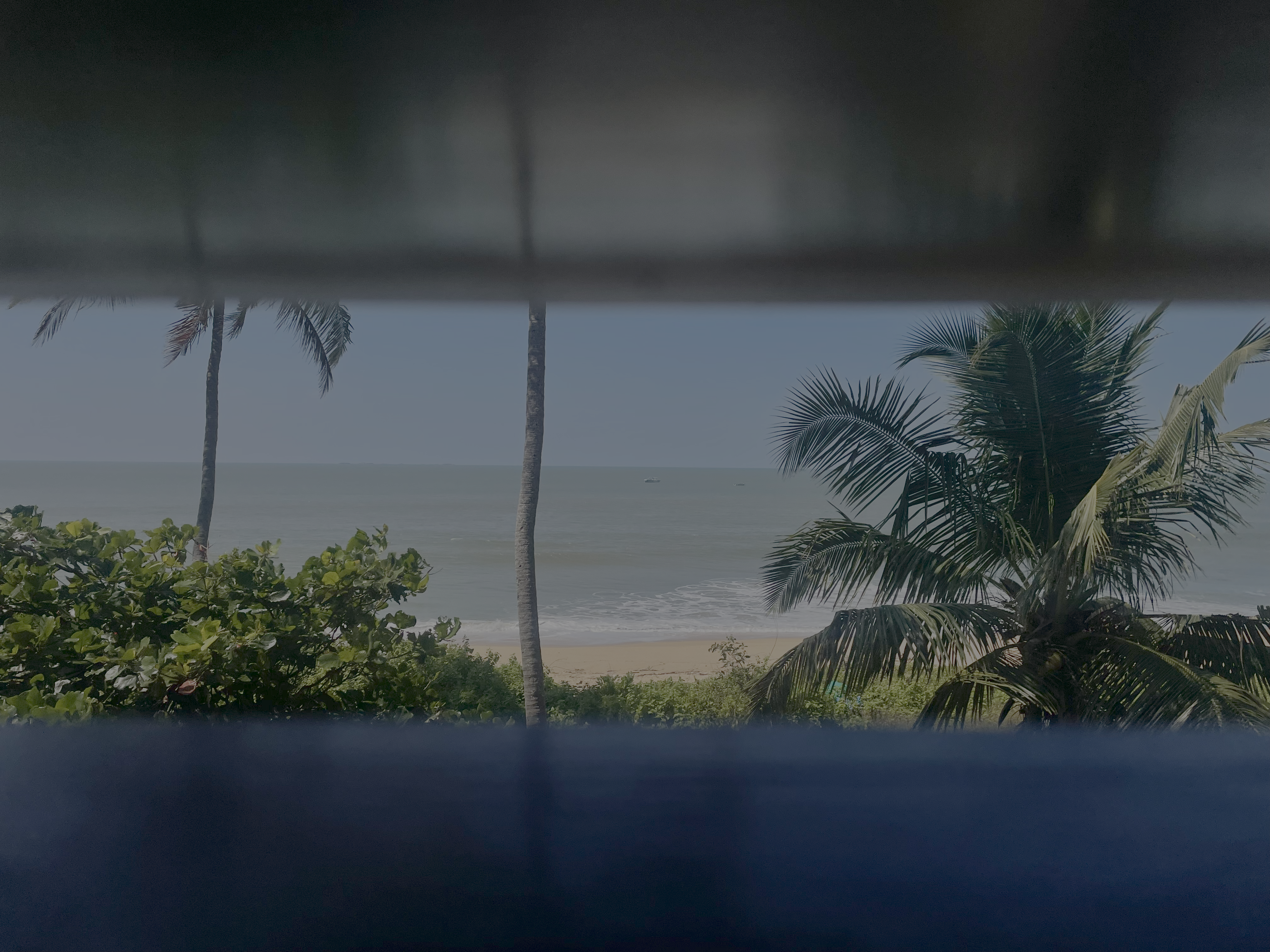 beach View from door opening