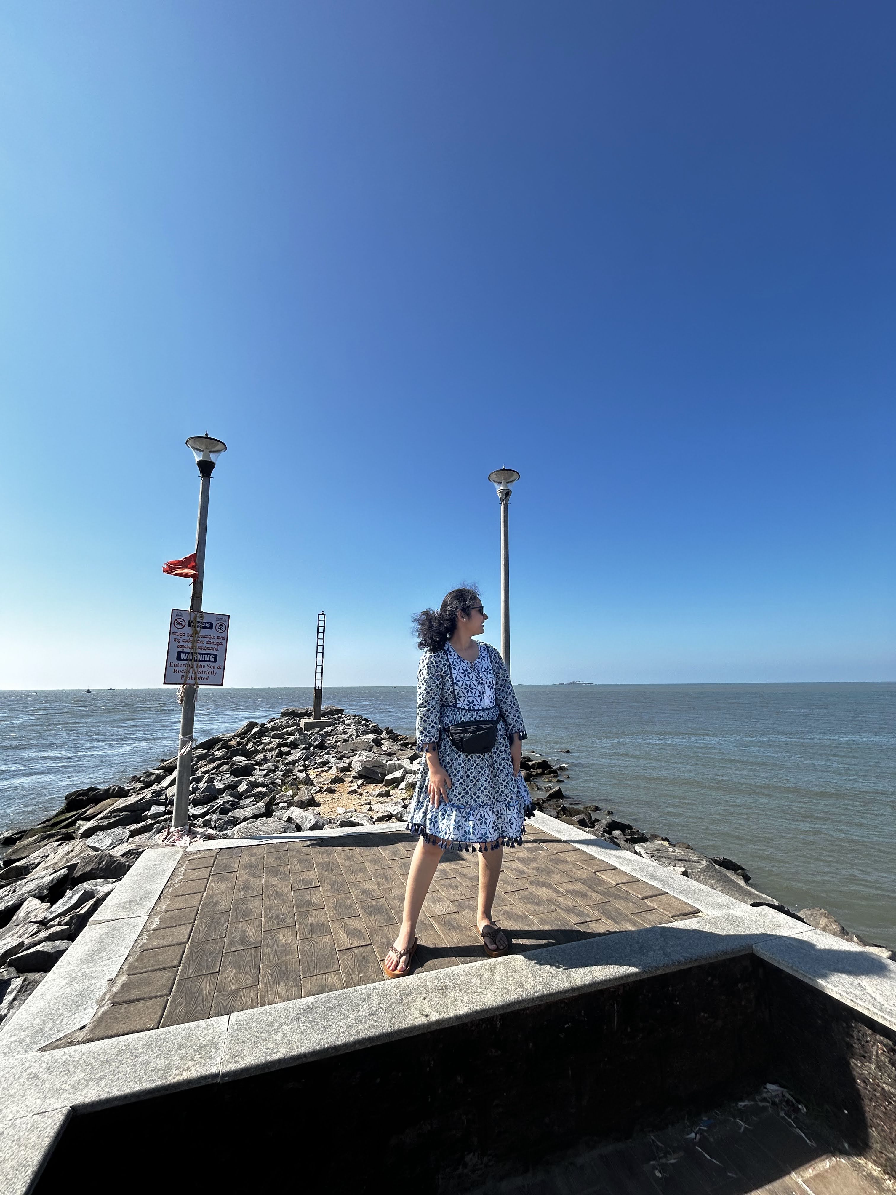 Me standing at end sea walk