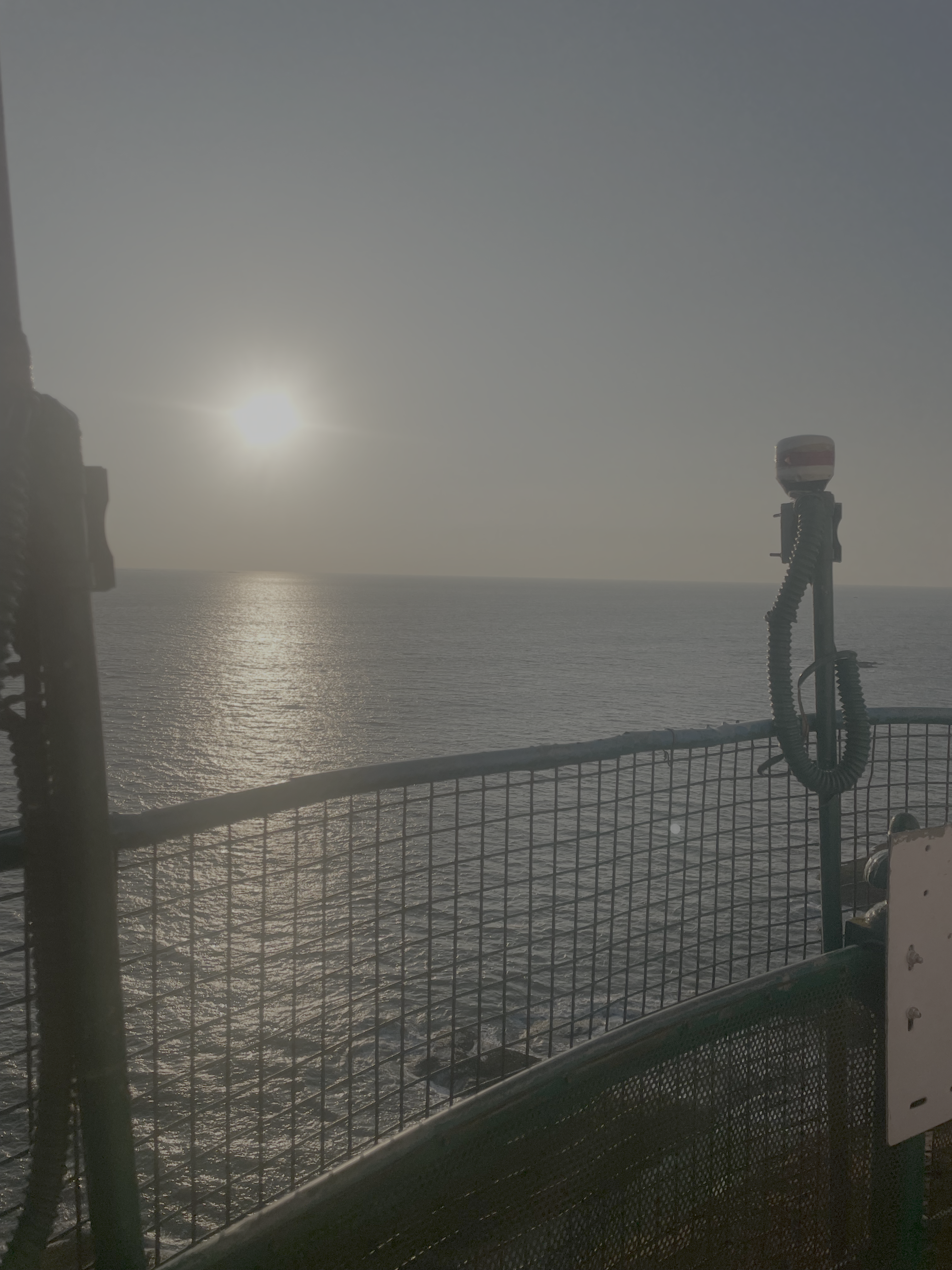 sunset from lighthouse top