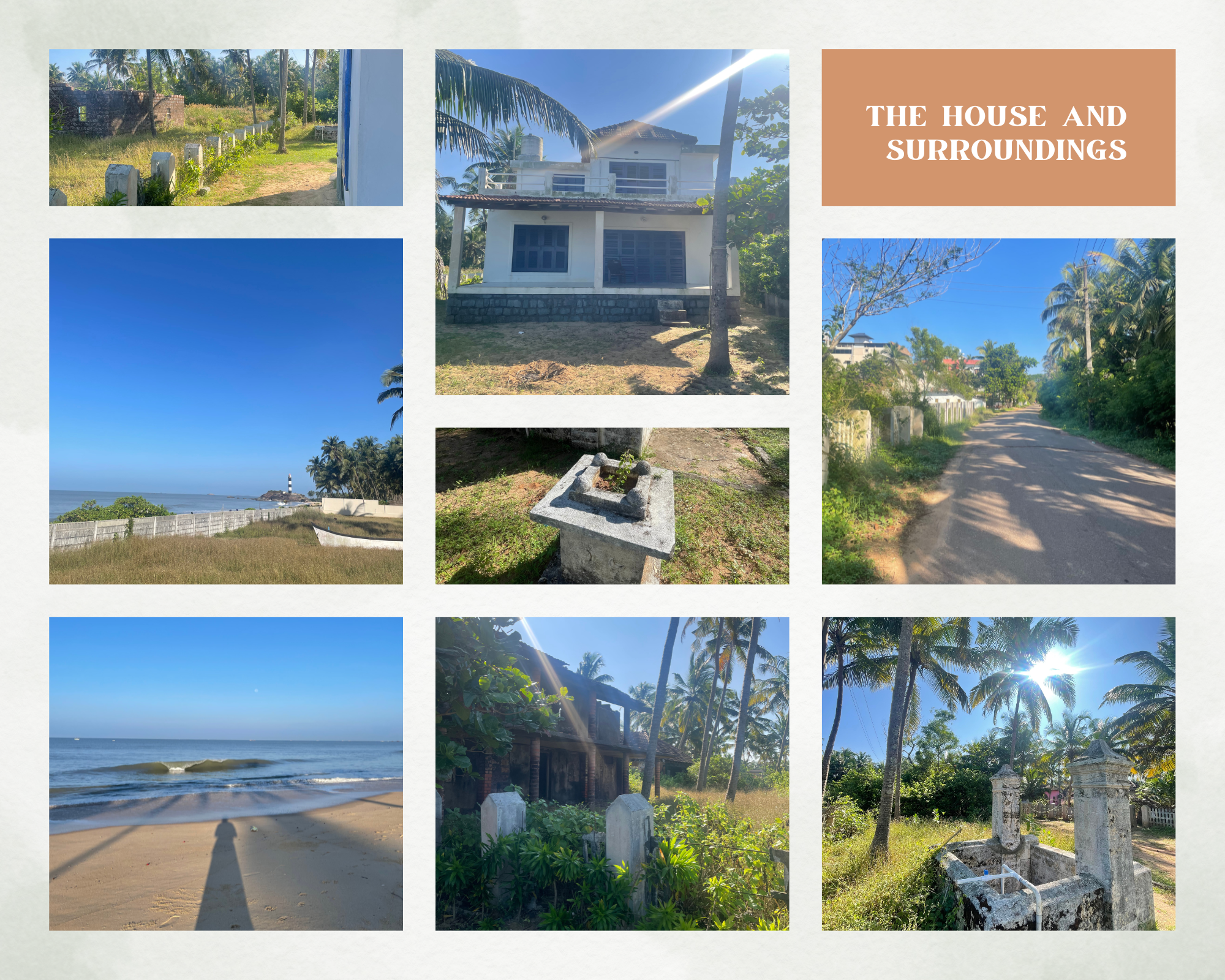 House we stayed and surroundings