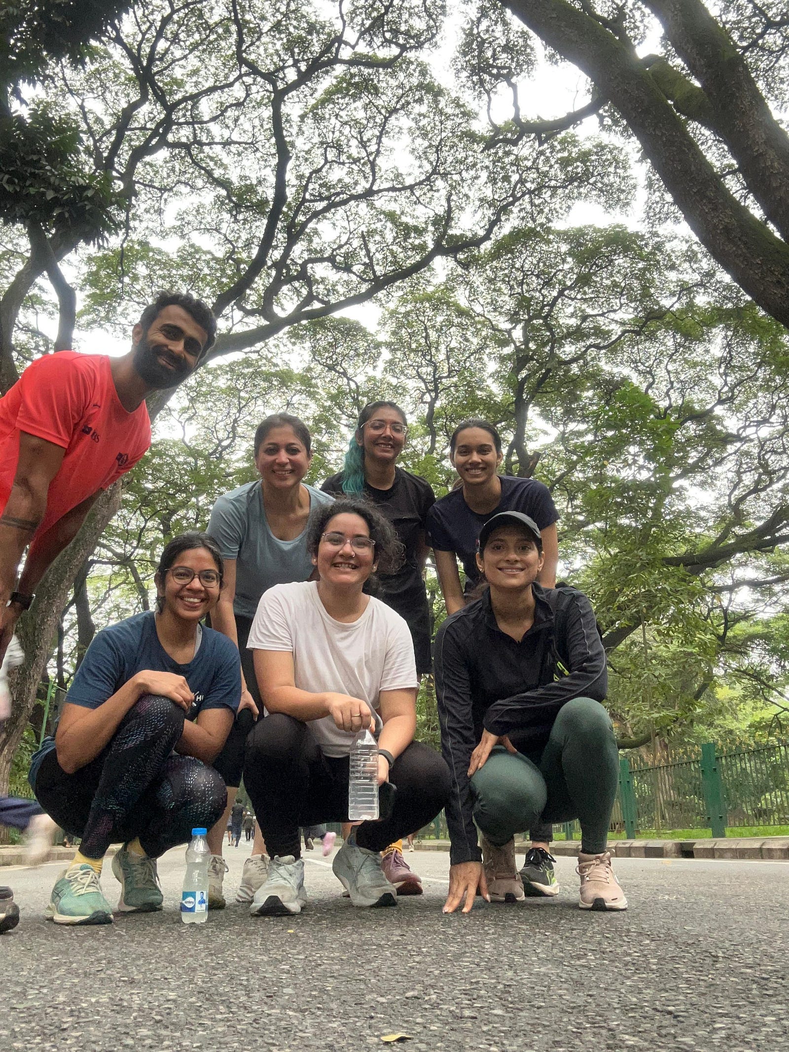 group pic with other women and coach